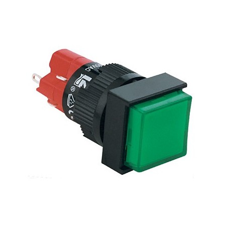 LAS1J-33Z/220V бутон светещ зад. ф16 3кон.групи (ID: 91382)