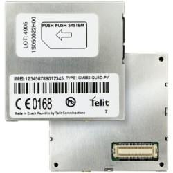 GM862 QUAD GSM/GPRS модул със SIM държач Telit (ID: 660083)