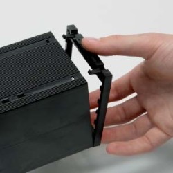 кутия за DIN шина 9MHC53V с отвори за вентилация серия MOD (ID: 05.0904350)