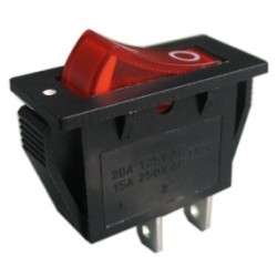 Ключ MIRS101-2C3 6.5A 220V ON-OFF светещ син ключ Jietong (ID: 91388)