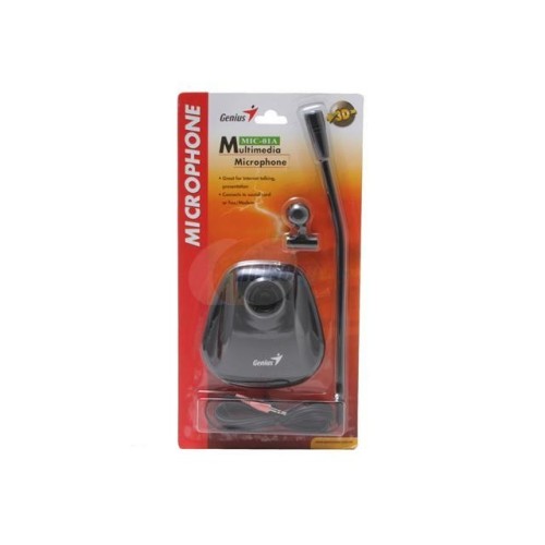 Микрофон черен Genius MIC-01A (ID: 321150)