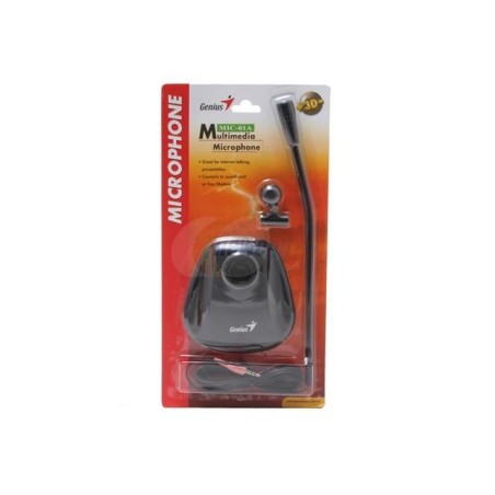 Микрофон черен Genius MIC-01A (ID: 321150)