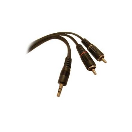 Кабел 2RCA-3.5mm стерео жак 5m (ID: 320554)