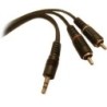 Кабел 2RCA-3.5mm стерео жак 5m (ID: 320554)