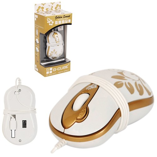 Мишка бяла+златно GLA-6SR (ID: 321269)