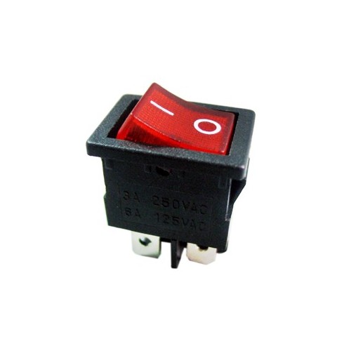 MIRS101A -6A 250VAC ON-OFF светещ ключ Jietong (ID: 90633)