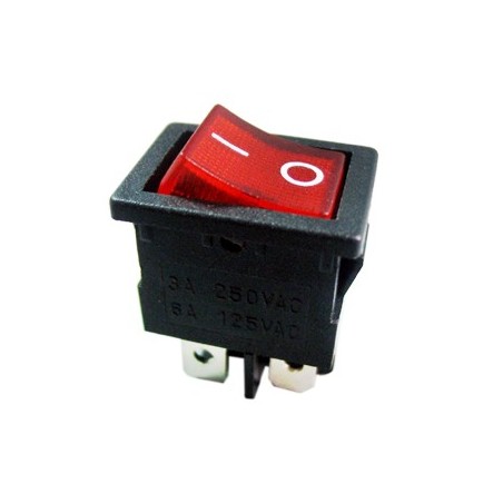 MIRS101A -6A 250VAC ON-OFF светещ ключ Jietong (ID: 90633)