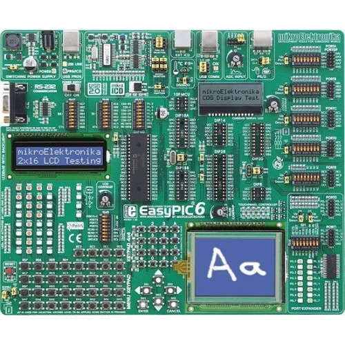 EasyPIC 6 развойна система (ID: 100006)