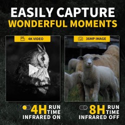 FNIRSI NVS-20 Уред за нощно виждане 4K (ID: 119371)