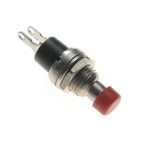 PBS10B-2 -1A 250VAC OFF-(ON)червен Jietong (ID: 90648)