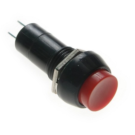 PBS11A -1A 250VAC ON-OFF червен Jietong (ID: 90650)