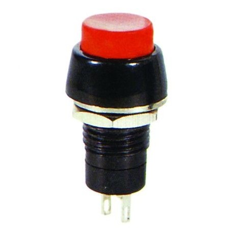 PBS20B-2 1A 250VAC OFF-(ON) червен ключ Jietong (ID: 91237)