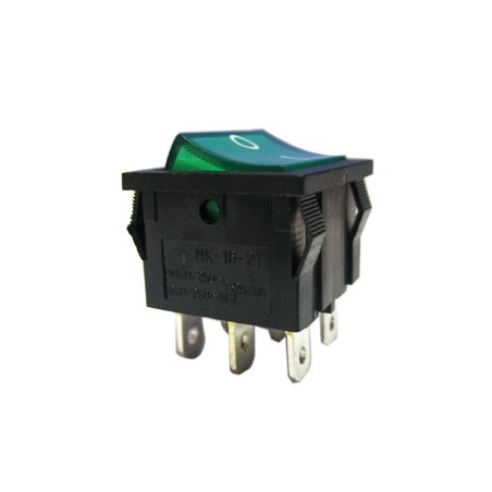 MIRS202-4 -6A 250VAC ON-ON жълт светещ ключ Jietong (ID: 91291)