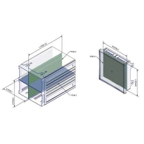 преден панел 72X72 серия INCABOX (ID: 06.2740000)