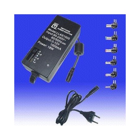 LLAS1500 имп.адаптор 3-12V 1500mA 18W (ID: 211193)