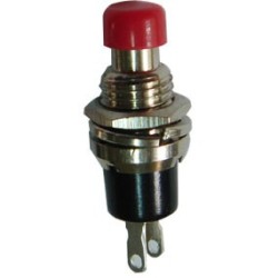 PBS10B-2 -1A 250VAC OFF-(ON) черен ключ Jietong (ID: 91313)