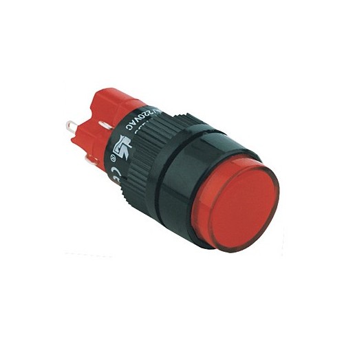 LAS1Y-33Z/12V бутон светещ зад. ф16 3кон.групи (ID: 91377)